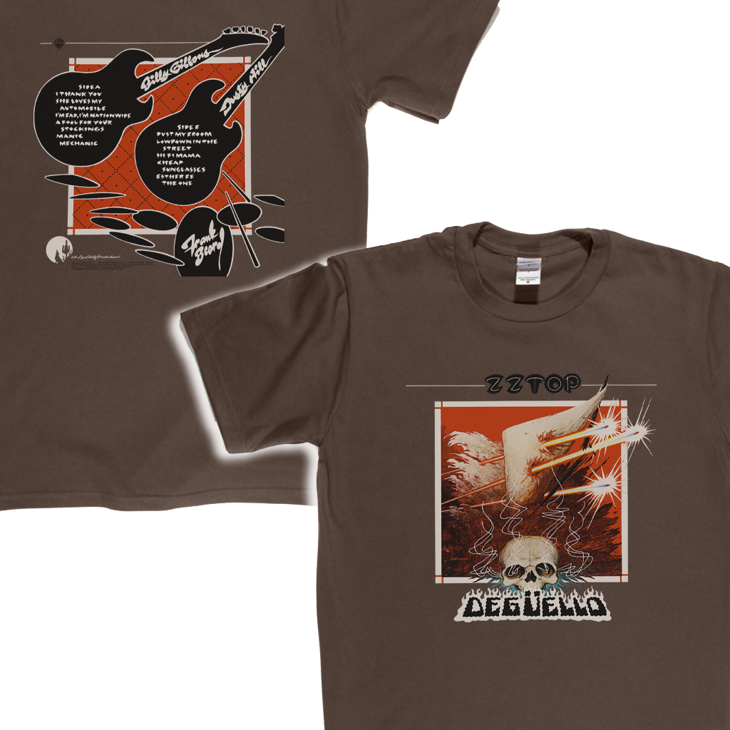 ZZ Top Deguello Front And Back T-Shirt