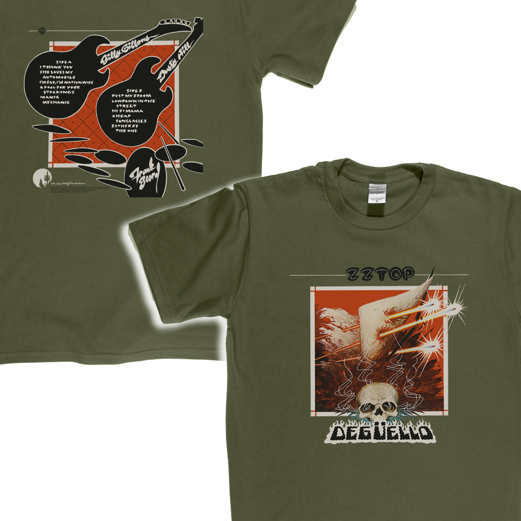 ZZ Top Deguello Front And Back T-Shirt