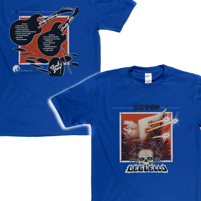 ZZ Top Deguello Front And Back T-Shirt