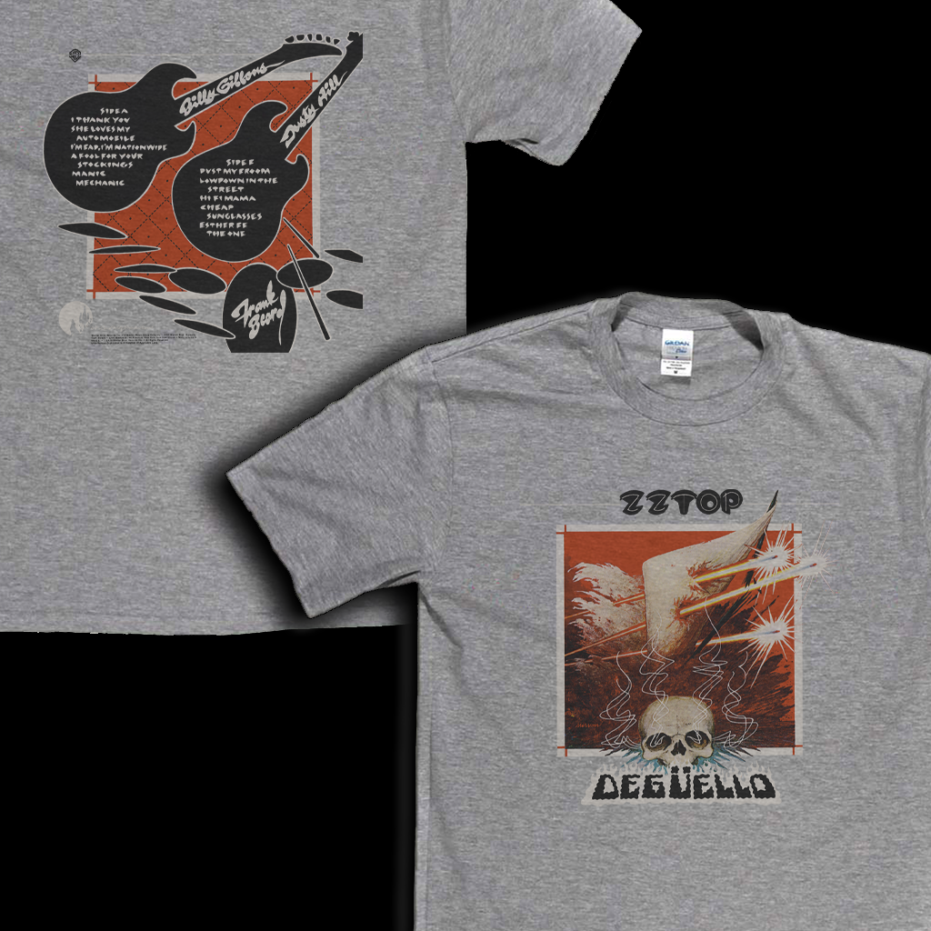 ZZ Top Deguello Front And Back T-Shirt