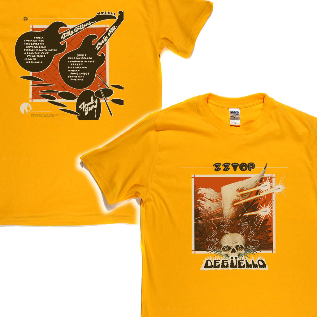 ZZ Top Deguello Front And Back T-Shirt