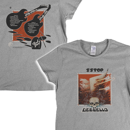 ZZ Top Deguello Front And Back Womens T-Shirt