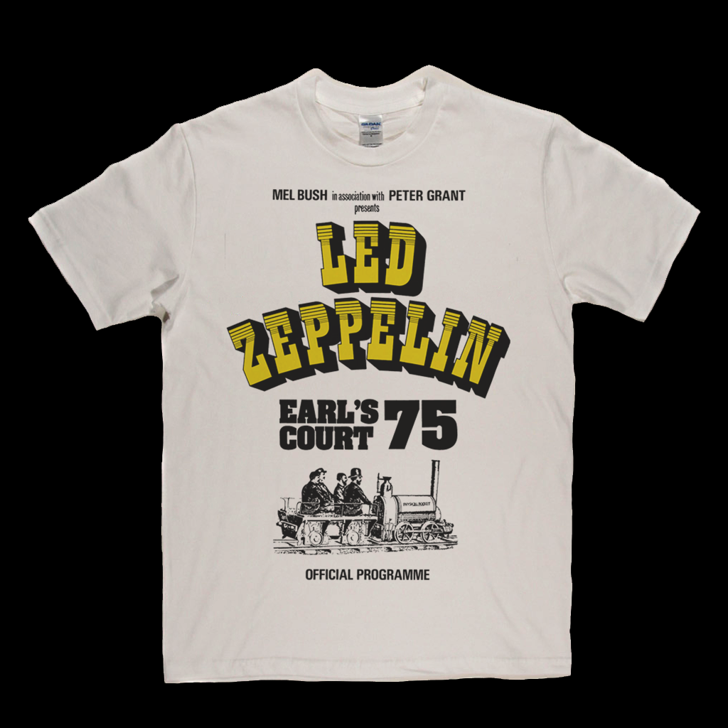 Led Zeppelin Earls Court 75 T-Shirt