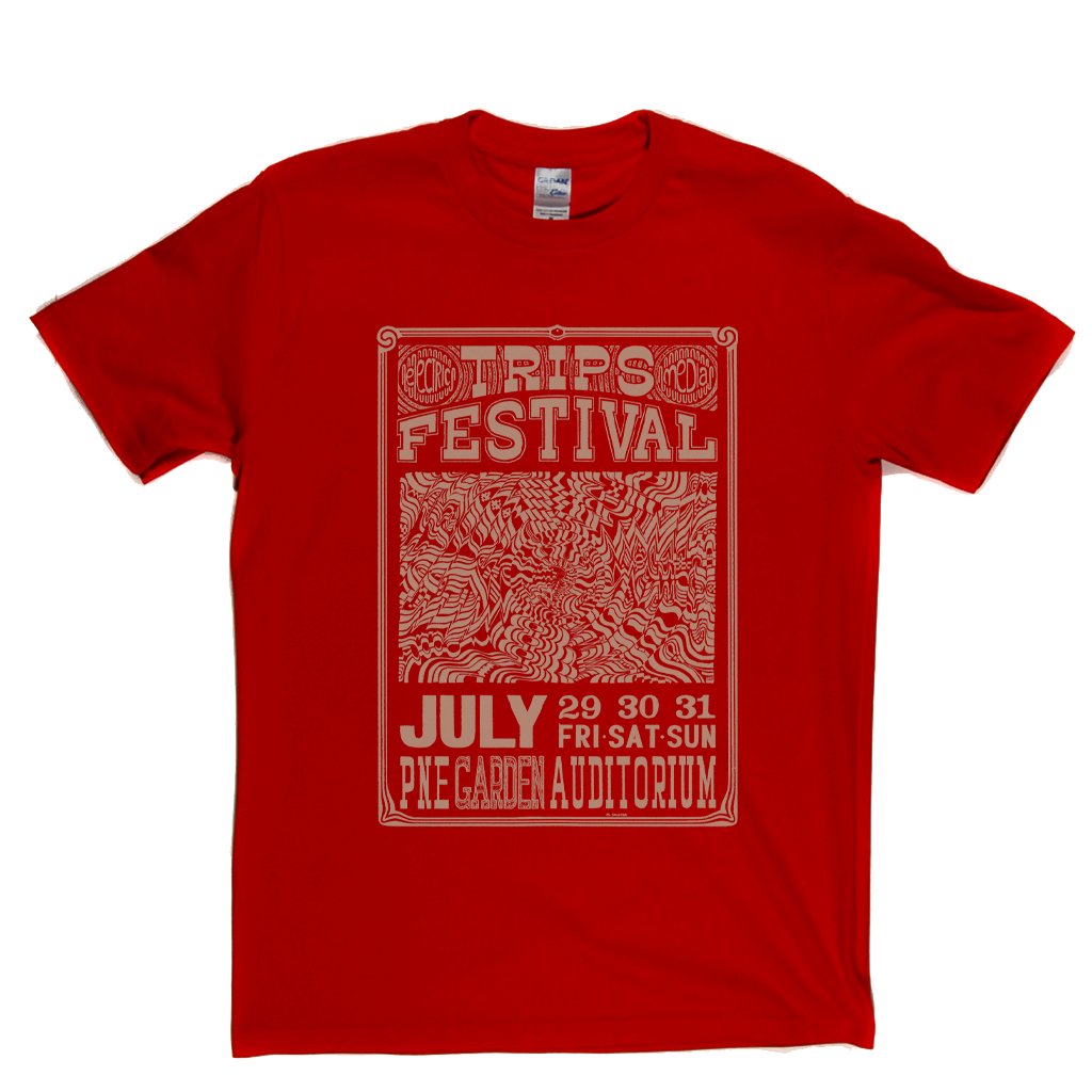 Trips Festival Poster T-Shirt