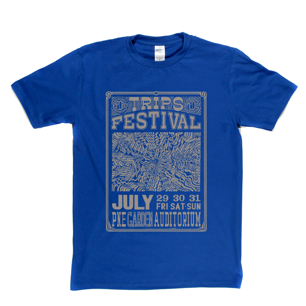 Trips Festival Poster T-Shirt