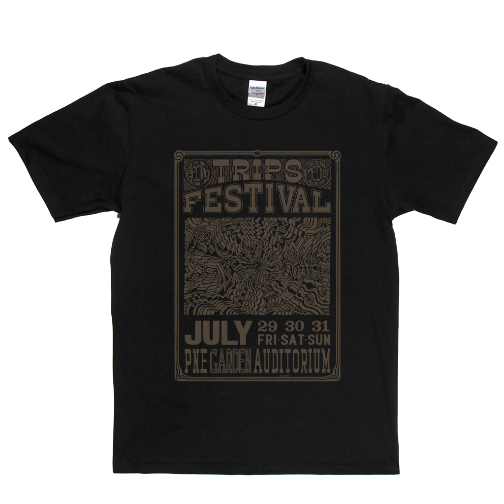 Trips Festival Poster T-Shirt