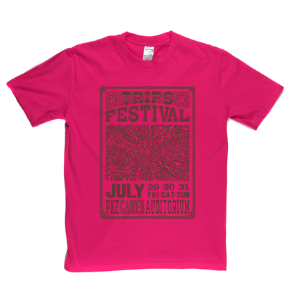 Trips Festival Poster T-Shirt