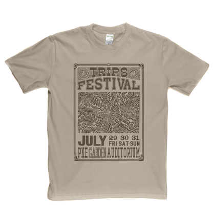 Trips Festival Poster T-Shirt