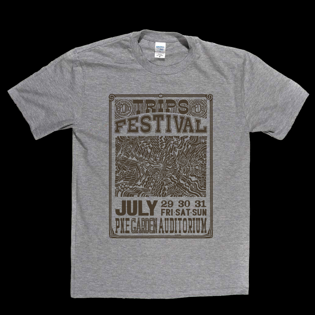 Trips Festival Poster T-Shirt