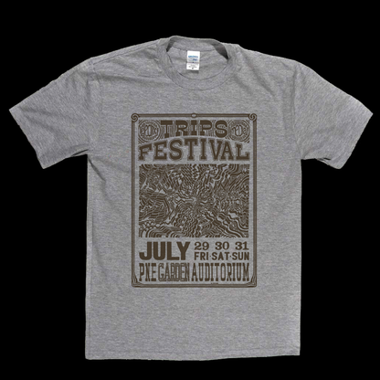 Trips Festival Poster T-Shirt