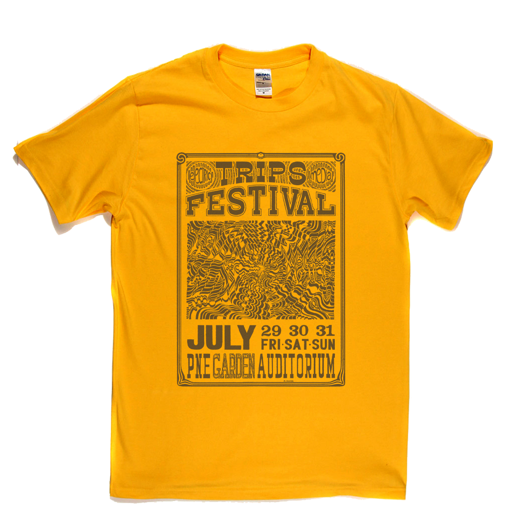 Trips Festival Poster T-Shirt