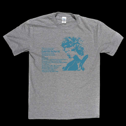 David Bowie 1969 Poster T-Shirt