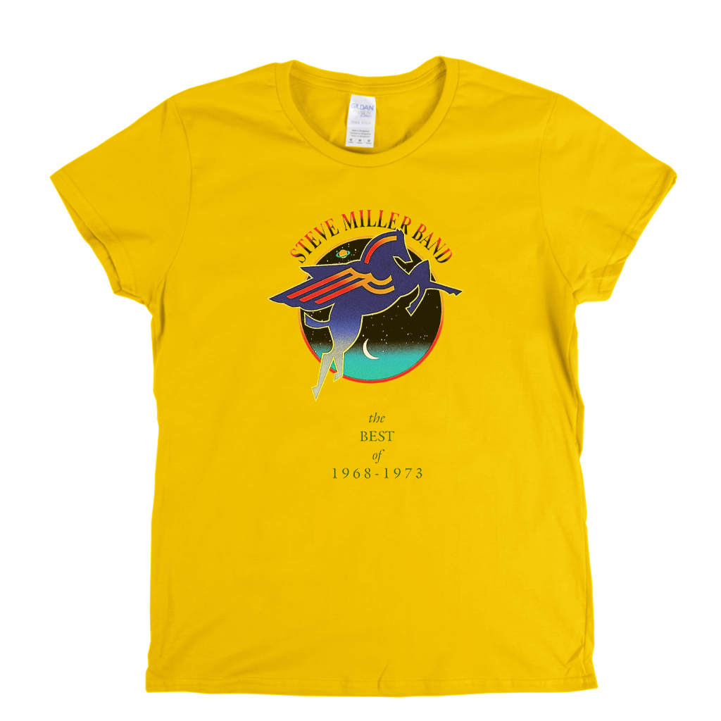 Steve Miller Band The Best Of 1968 1973 Womens T-Shirt