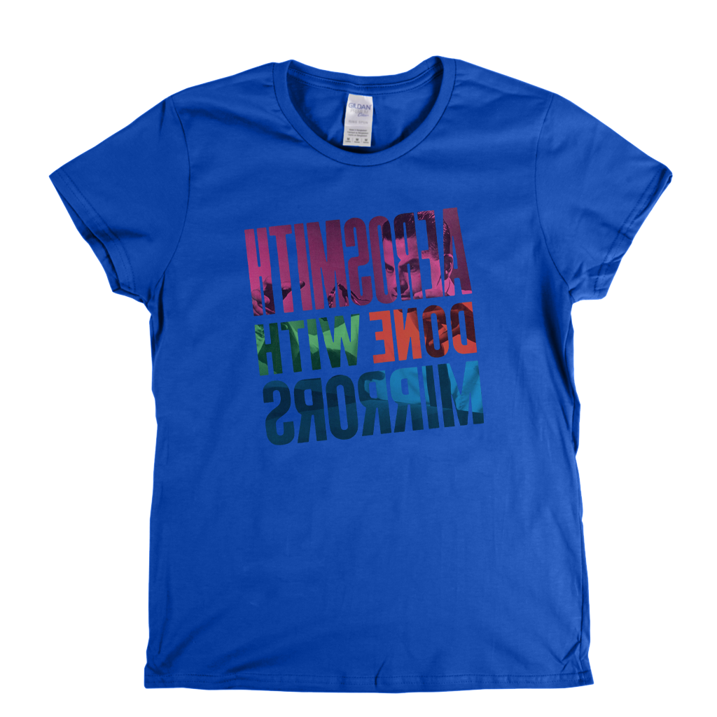 Aerosmith Done With Mirrors Womens T-Shirt