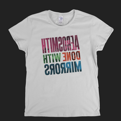 Aerosmith Done With Mirrors Womens T-Shirt