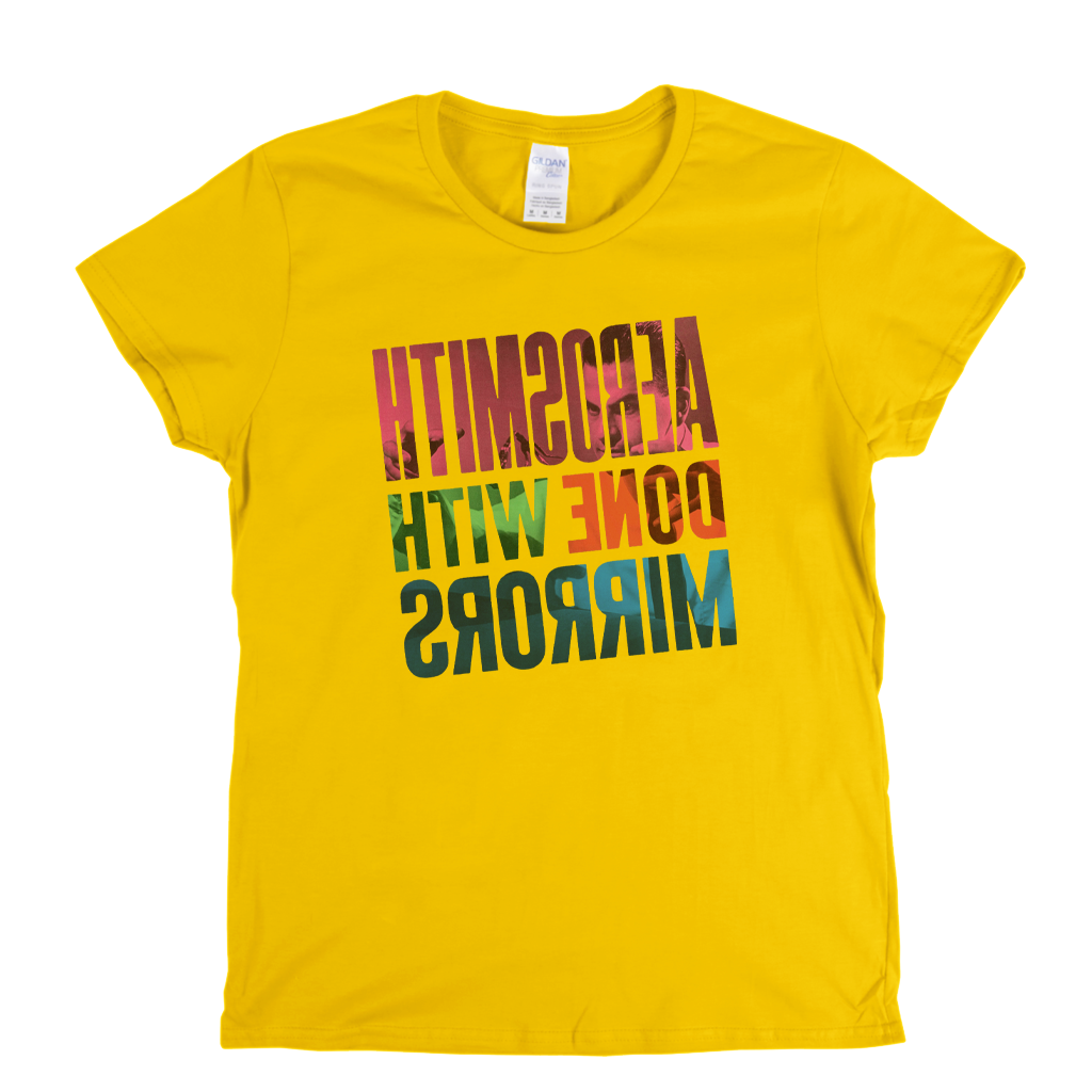 Aerosmith Done With Mirrors Womens T-Shirt