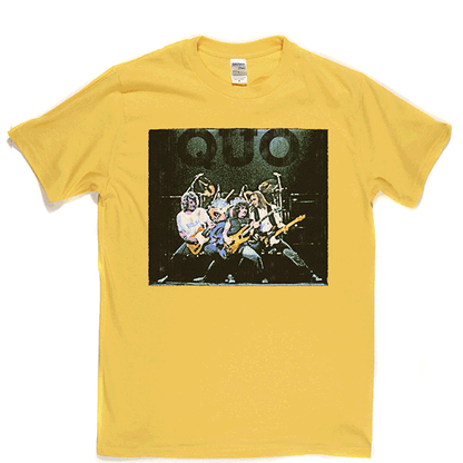 Status Quo - Quo Live T-shirt