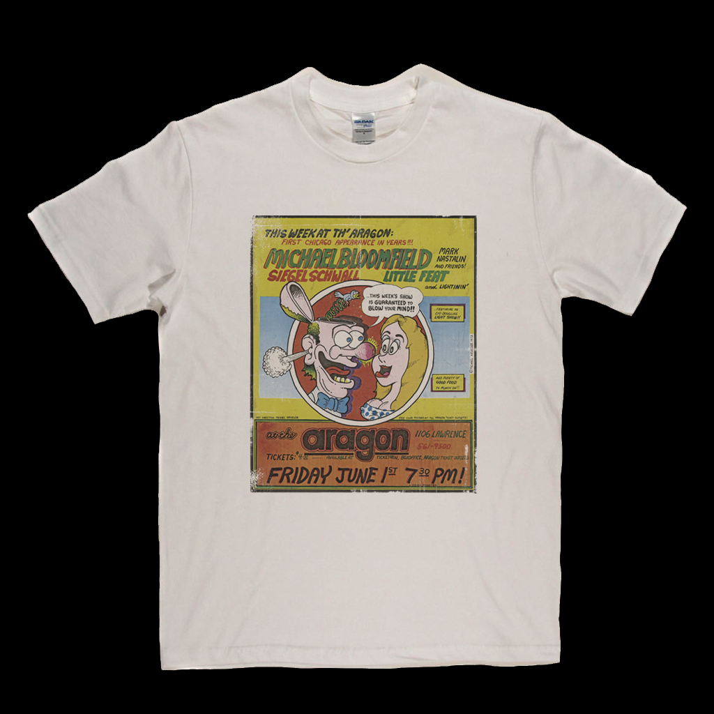 Michael Bloomfield The Aragon Poster T-Shirt