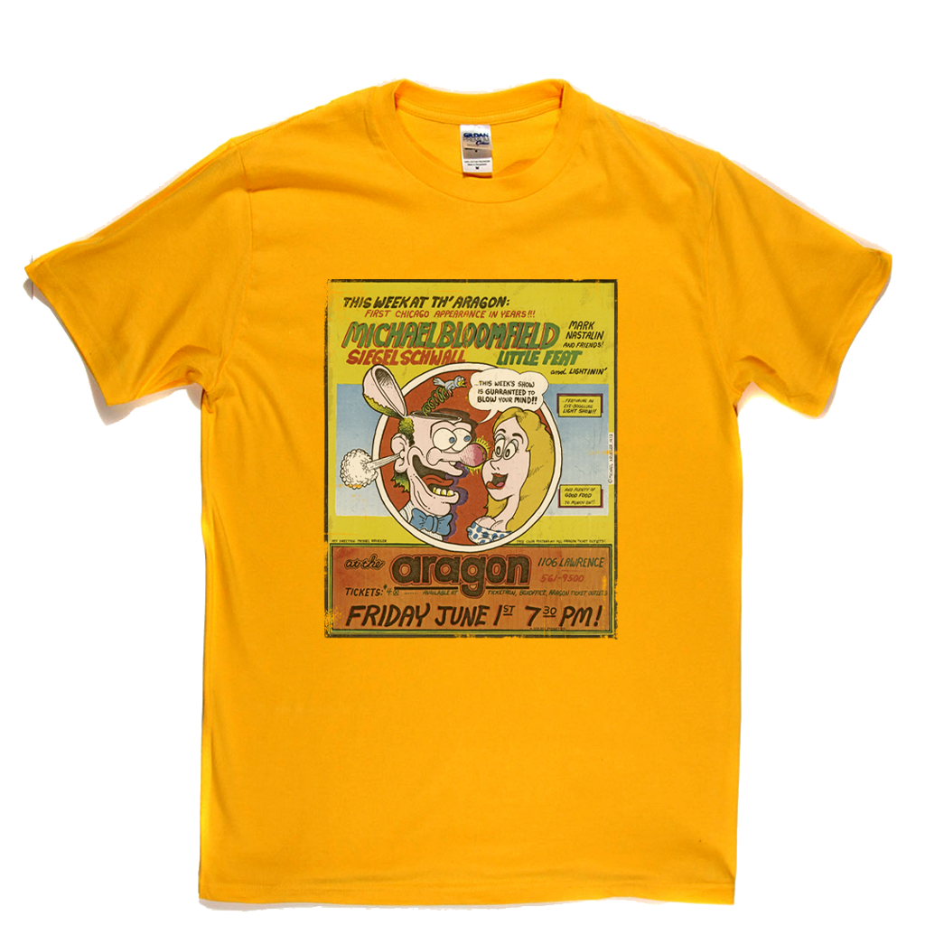 Michael Bloomfield The Aragon Poster T-Shirt