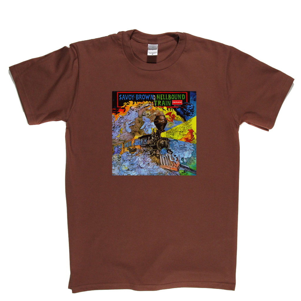 Savoy Brown Hell Bound Train T-Shirt