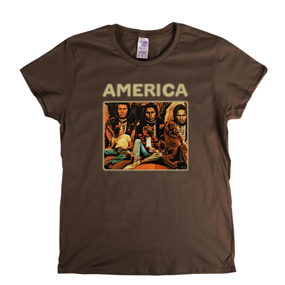 America Album Cover Womens T-Shirt