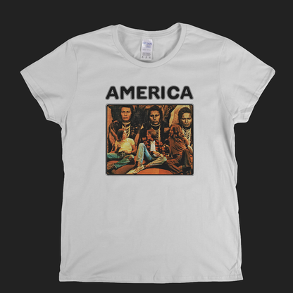 America Album Cover Womens T-Shirt