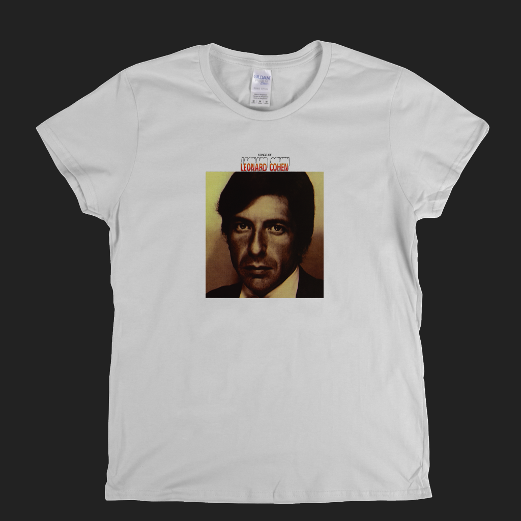 Leonard Cohen Songs Of Womens T-Shirt