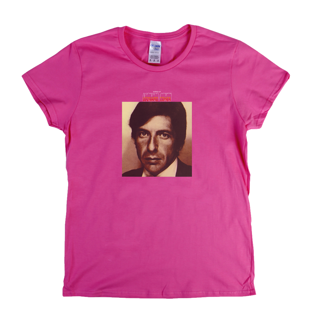 Leonard Cohen Songs Of Womens T-Shirt