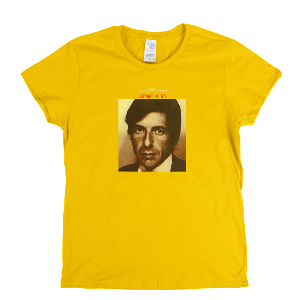 Leonard Cohen Songs Of Womens T-Shirt