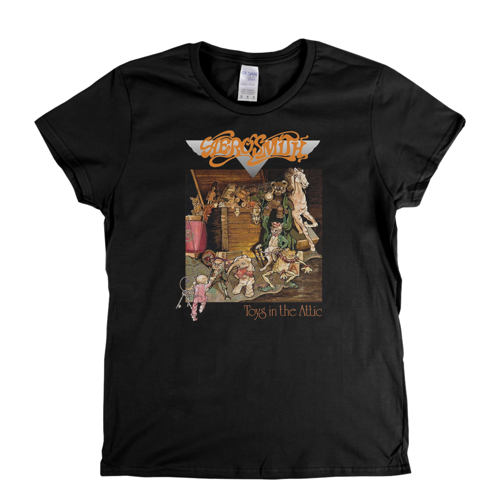 Aerosmith Toys In The Attic Womens T-Shirt