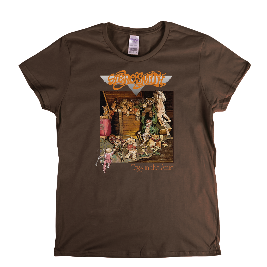 Aerosmith Toys In The Attic Womens T-Shirt