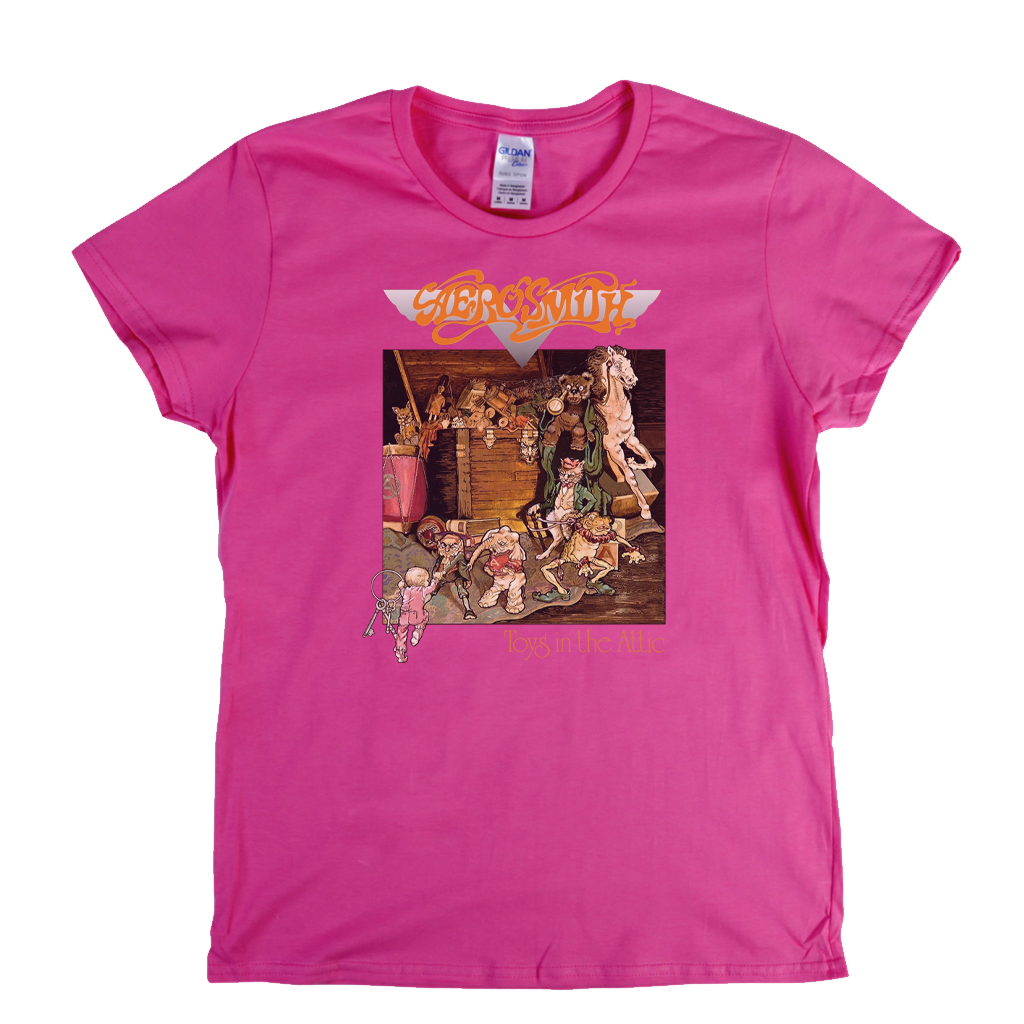 Aerosmith Toys In The Attic Womens T-Shirt