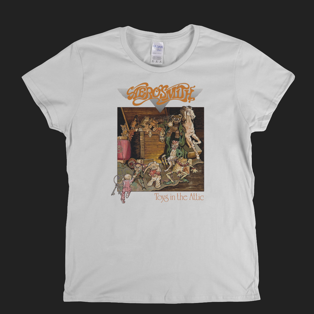 Aerosmith Toys In The Attic Womens T-Shirt