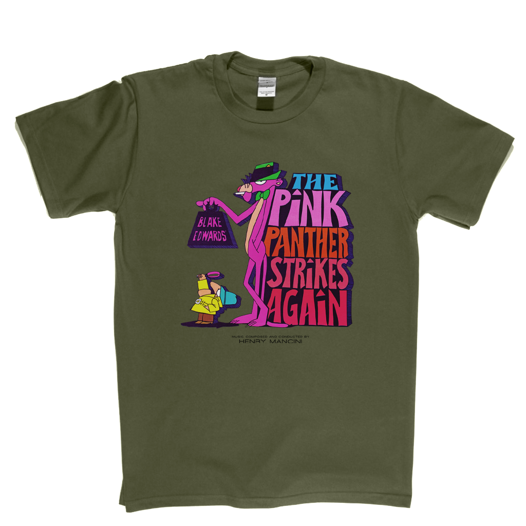 The Pink Panther Strikes Again Soundtrack T-Shirt