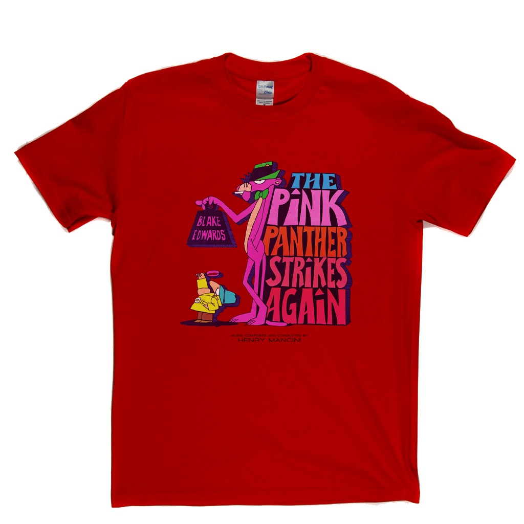 The Pink Panther Strikes Again Soundtrack T-Shirt