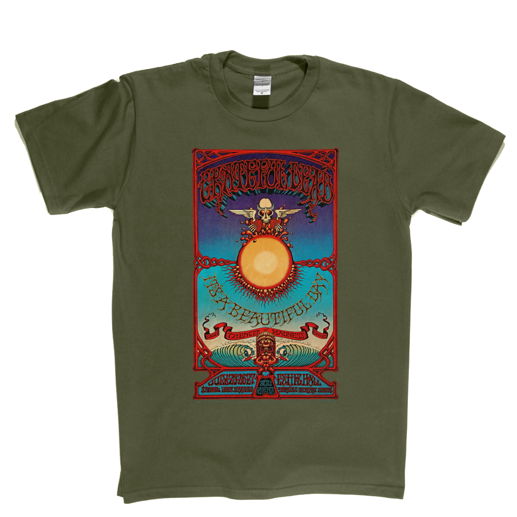 Grateful Dead Its A Beautiful Day Poster T-Shirt