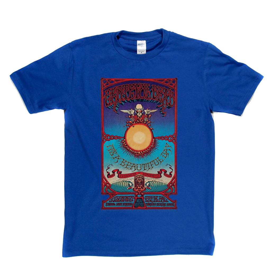 Grateful Dead Its A Beautiful Day Poster T-Shirt