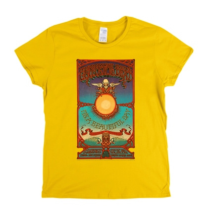 Grateful Dead Its A Beautiful Day Poster Womens T-Shirt