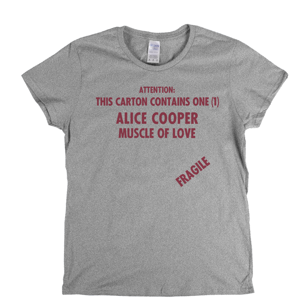 Alice Cooper Muscle Of Love Womens T-Shirt