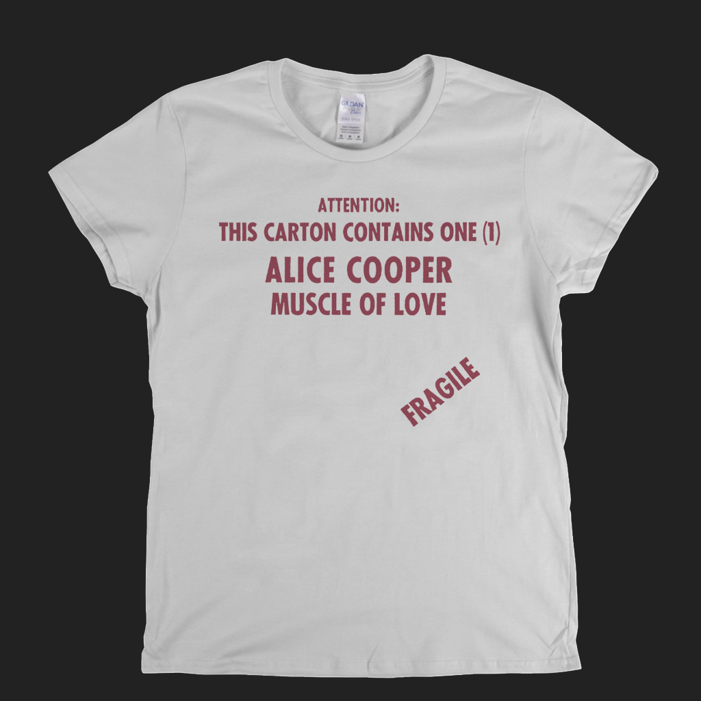 Alice Cooper Muscle Of Love Womens T-Shirt