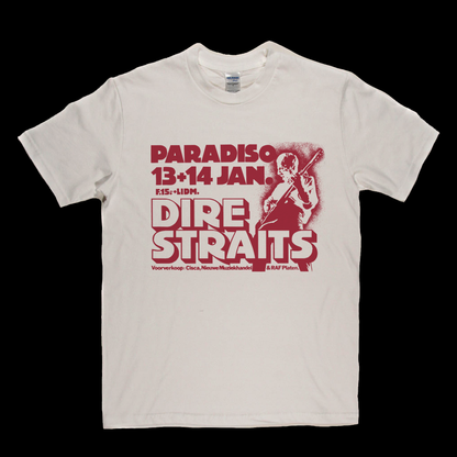 Dire Straits Gig Poster T-Shirt