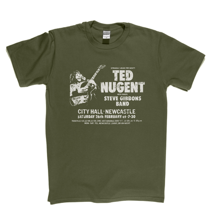 Ted Nugent Gig Poster T-Shirt