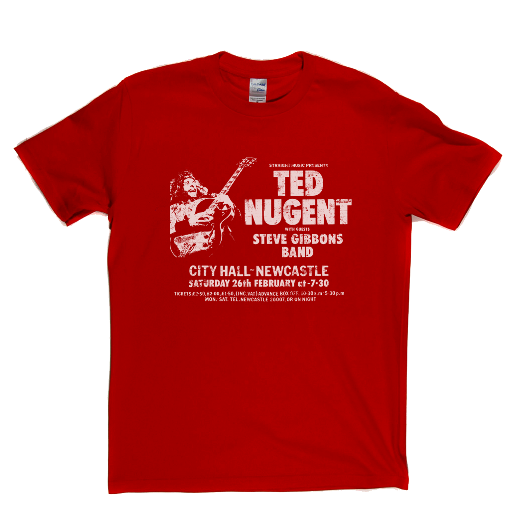 Ted Nugent Gig Poster T-Shirt