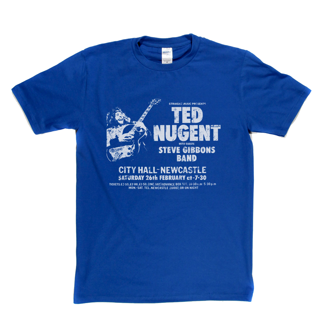 Ted Nugent Gig Poster T-Shirt