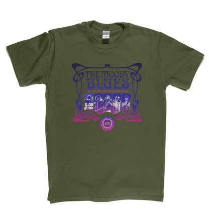 Moody Blues Live At The Isle Of Wight Festival 1970 T-Shirt