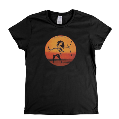 Elf Trying To Burn The Sun Womens T-Shirt