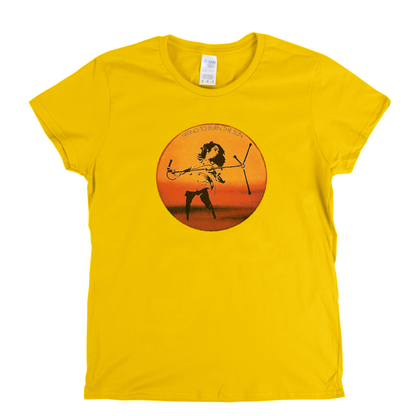 Elf Trying To Burn The Sun Womens T-Shirt