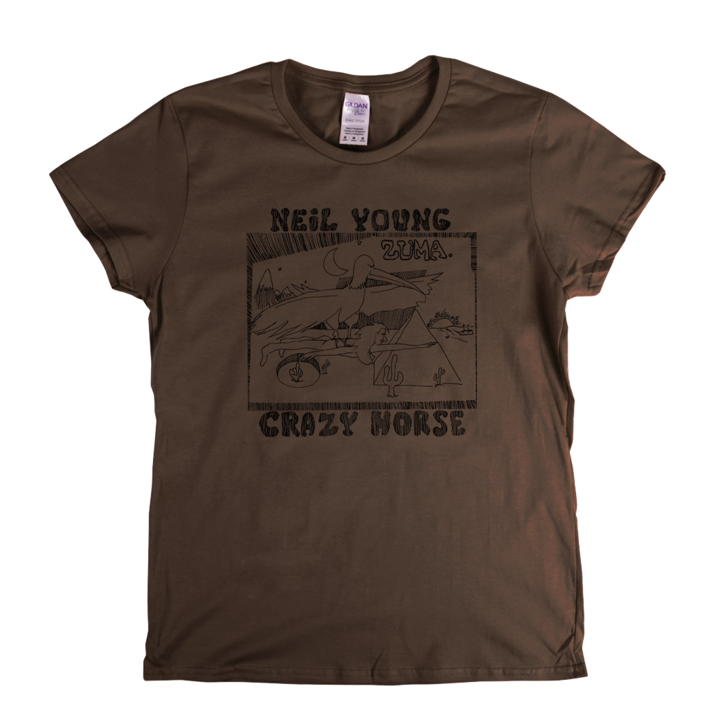 Neil Young Zuma Cover Womens T-Shirt