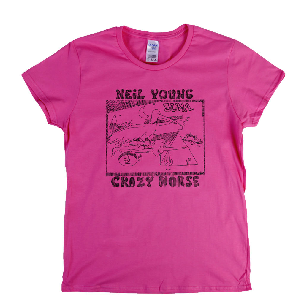 Neil Young Zuma Cover Womens T-Shirt