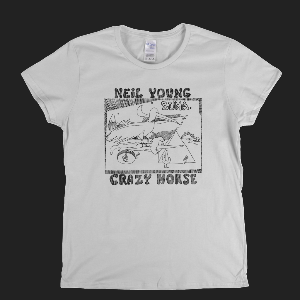 Neil Young Zuma Cover Womens T-Shirt